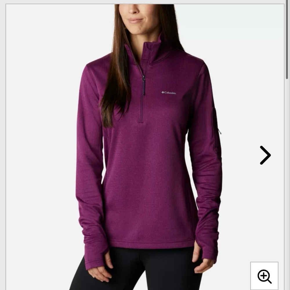 Park View Plum Half Zip